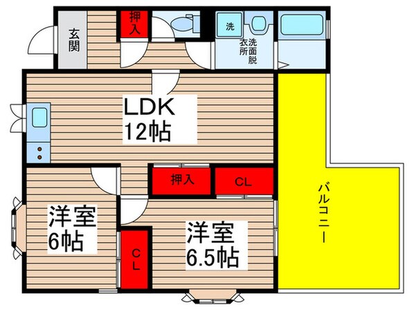 サントップタウンズ　５の物件間取画像